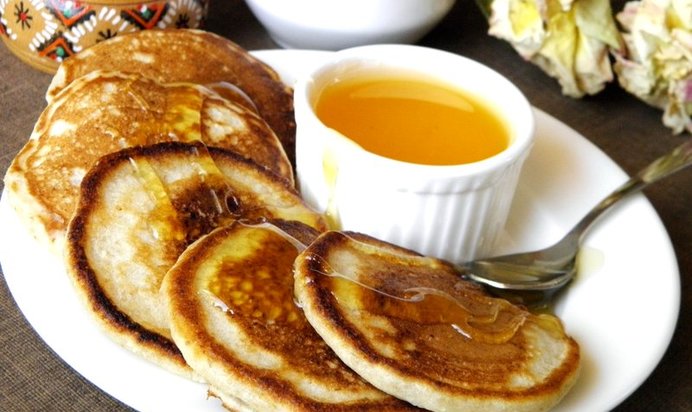 Овсяные оладьи на кефире