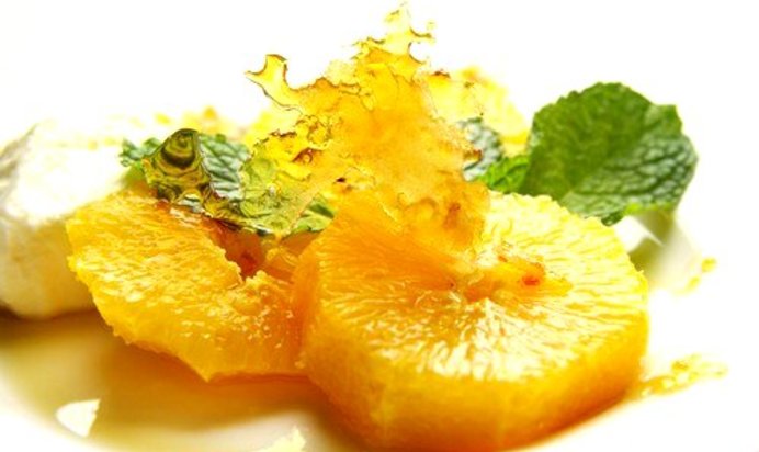 Апельсины в лимонном сиропе