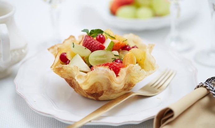 Блинные корзиночки