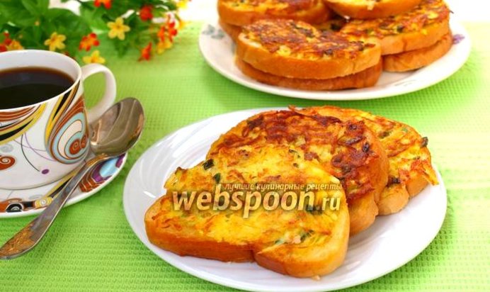 Гренки с картофелем