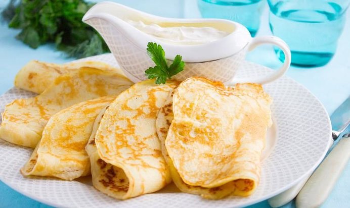 Блины из картофельного пюре