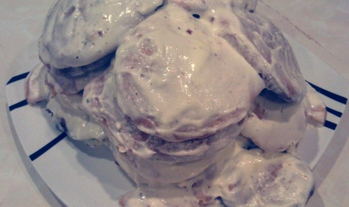 Нежный торт со сметанным кремом