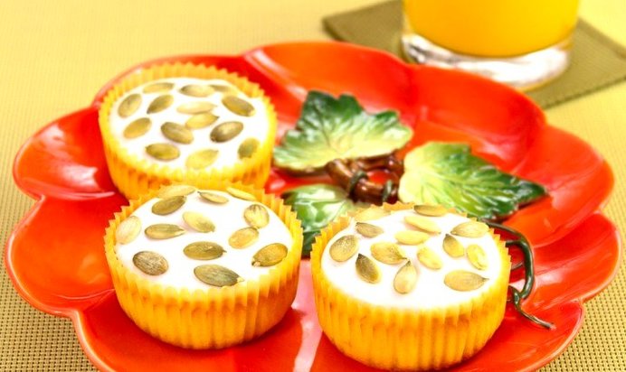 Тыквенные кексы