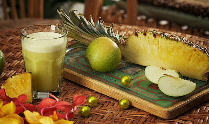 Ананасово-яблочный фреш