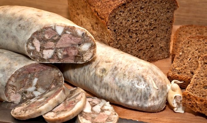 Сальтисон из свиной головы