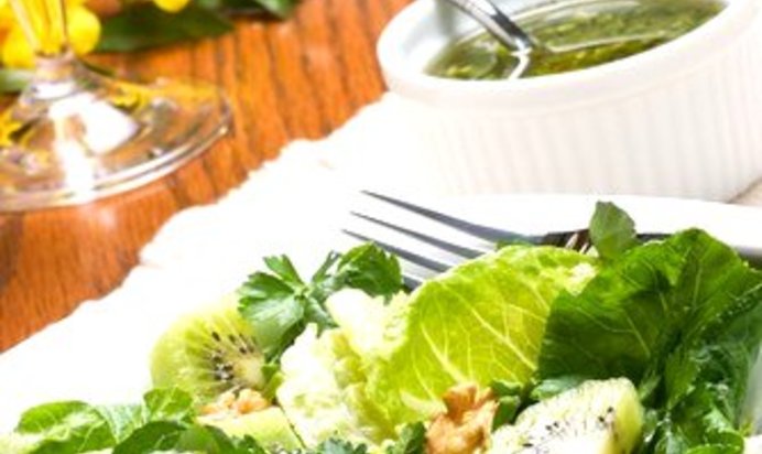 Винегрет из кинзы и лайма