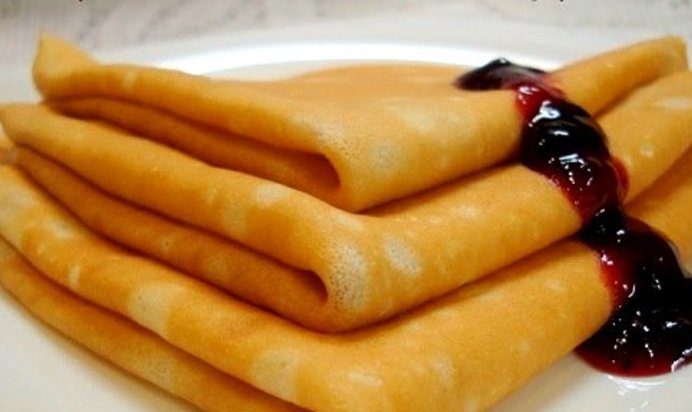 Блинчики на простокваше