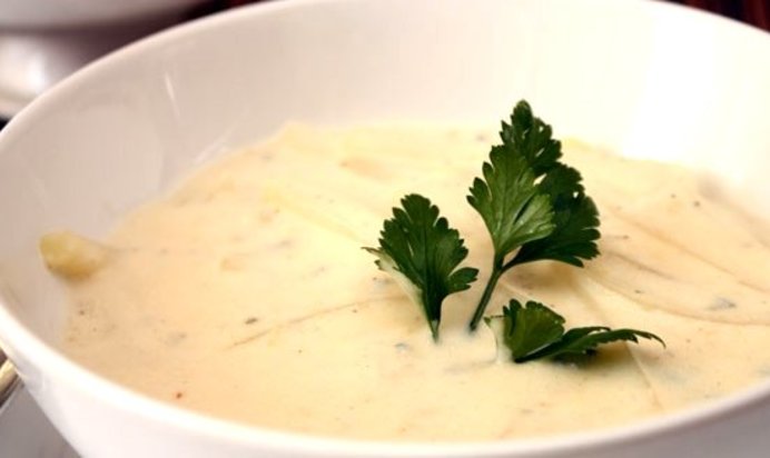Сырный суп-пюре в мультиварке