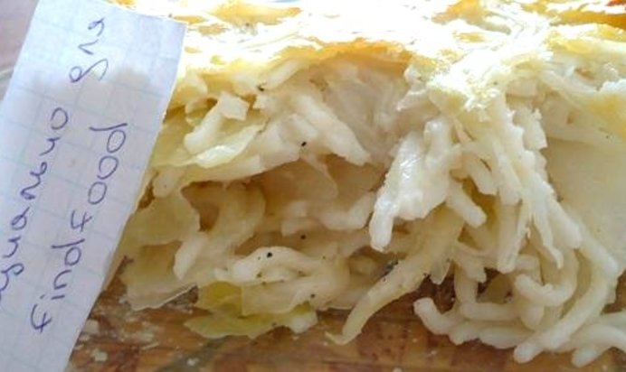 Запеканка из капусты с вермишелью