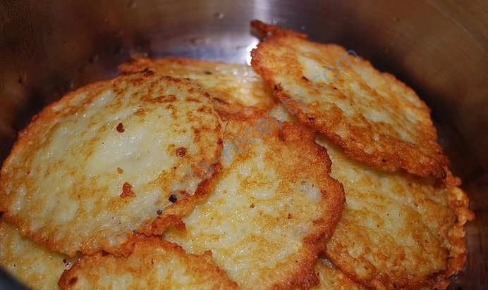Картофельные оладьи Деруны
