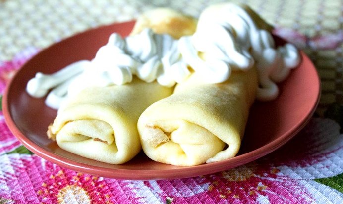 Творожные блины