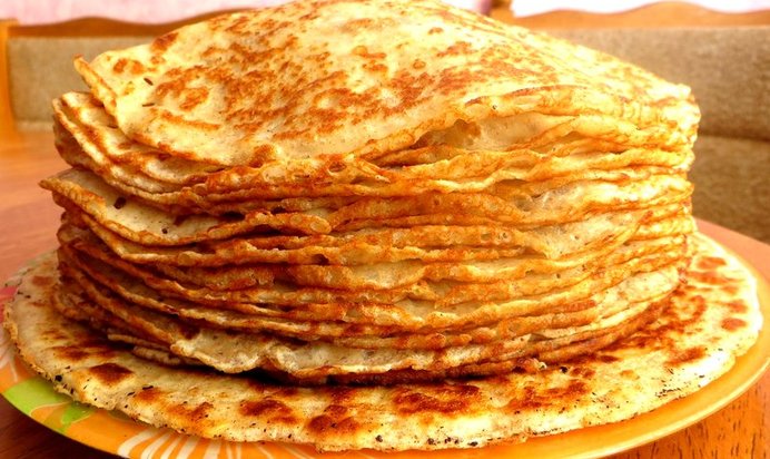 Творожные блины