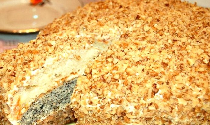 Трехслойный тортик