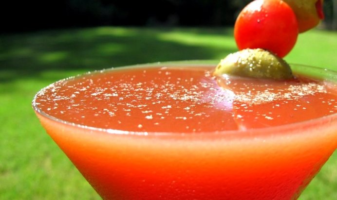 Коктейль Кровавый январь