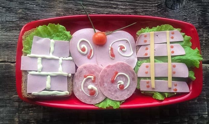 Бутерброды детские