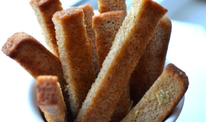 Гренки в духовке к пиву