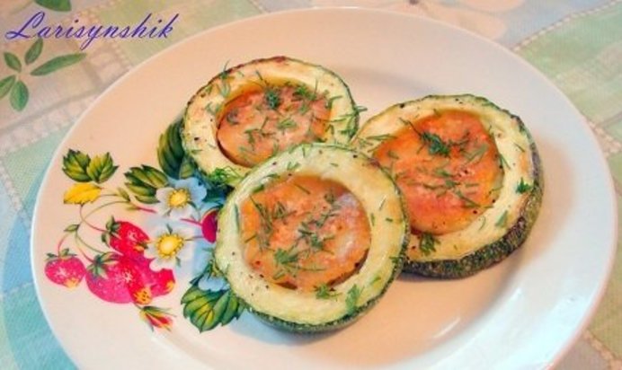 Красивые оладьи из цукини