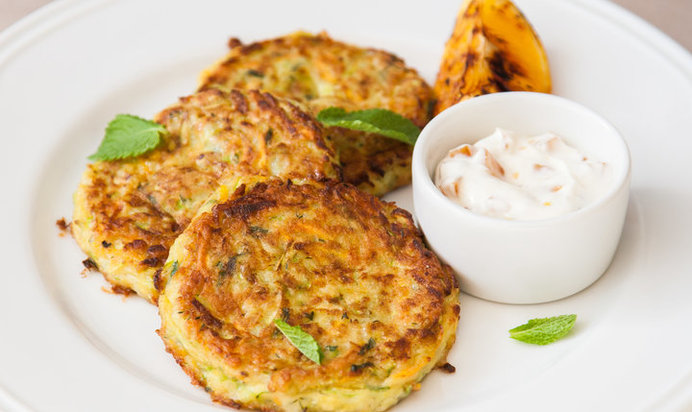 Оладьи из кабачков