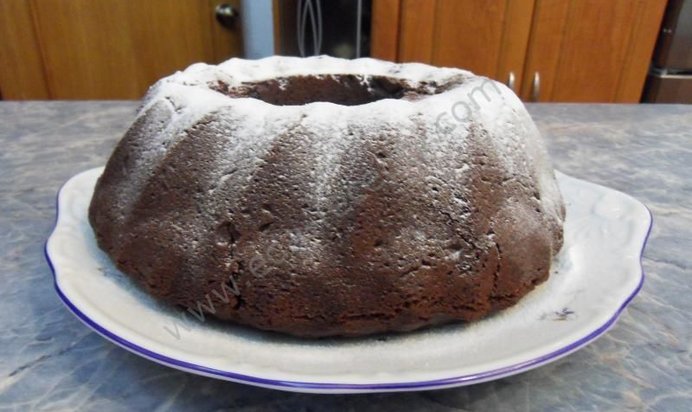 Кекс с начинкой