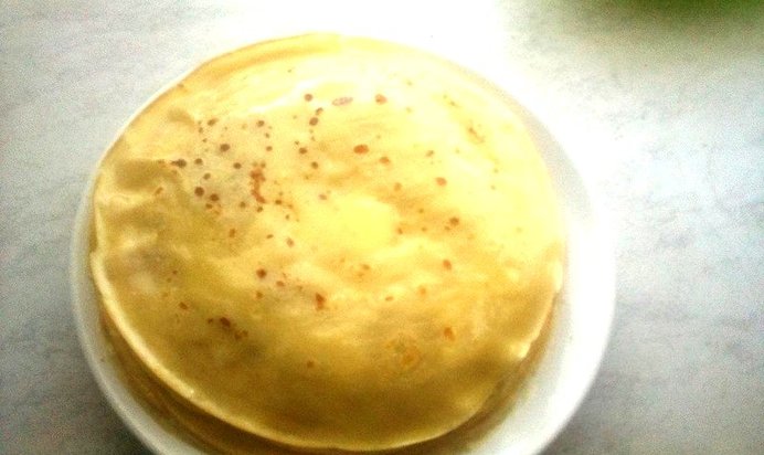 Блинчики на сыворотке