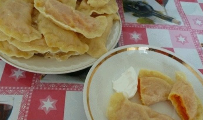 Вареники с тыквой