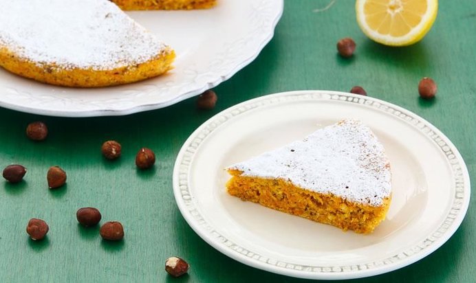 Морковный кекс в мультиварке