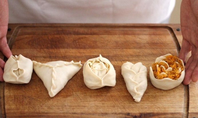 Манты из тыквы