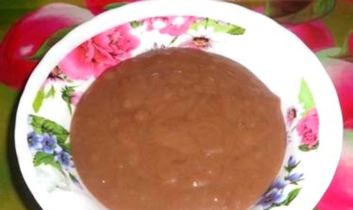 Нутелла c красным вином и шоколадом