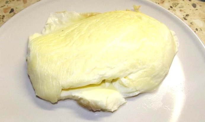 Вареный омлет