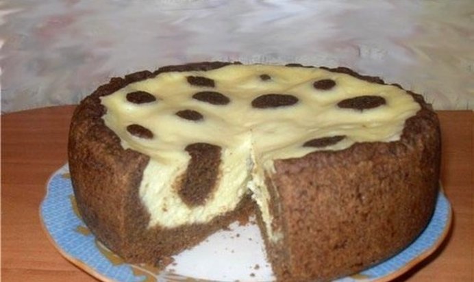 Торт Жираф в мультиварке