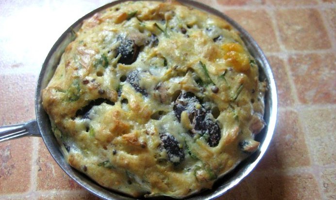 Кекс мясной