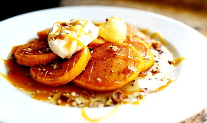 Блинчики из тыквы