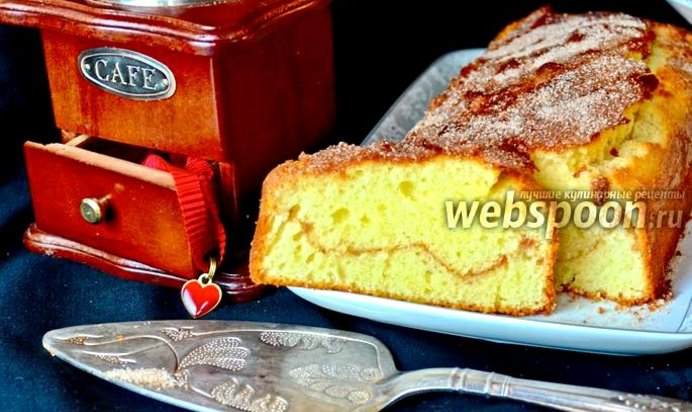 Кекс с корицей