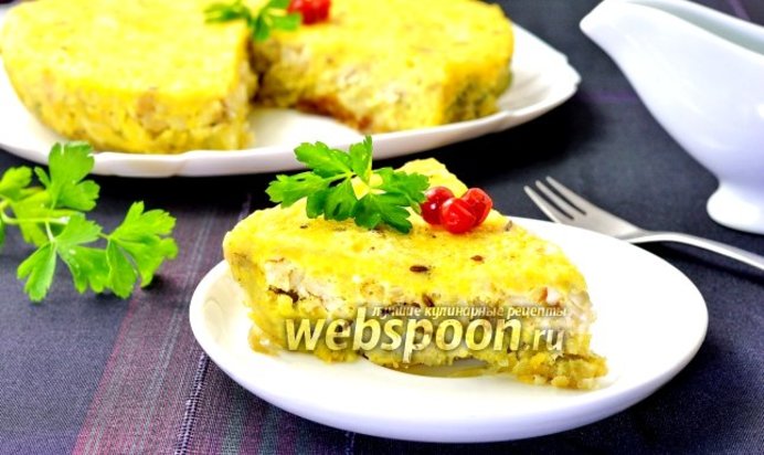 Рыбная запеканка в мультиварке