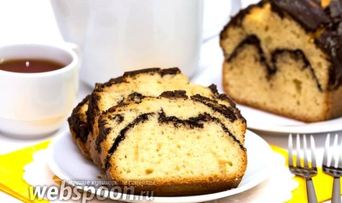 Кекс с шоколадом