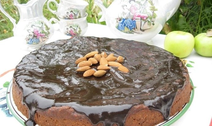 Шоколадно-кабачковый кекс