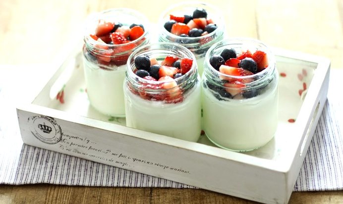 Низкокалорийный йогурт