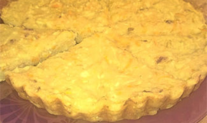 Творожная запеканка с морковью и яблоками