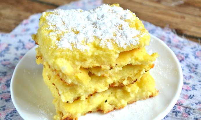 Творожная запеканка с манкой в духовке