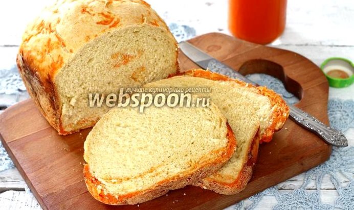 Морковный хлеб в хлебопечке