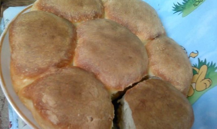 Круглый хлеб