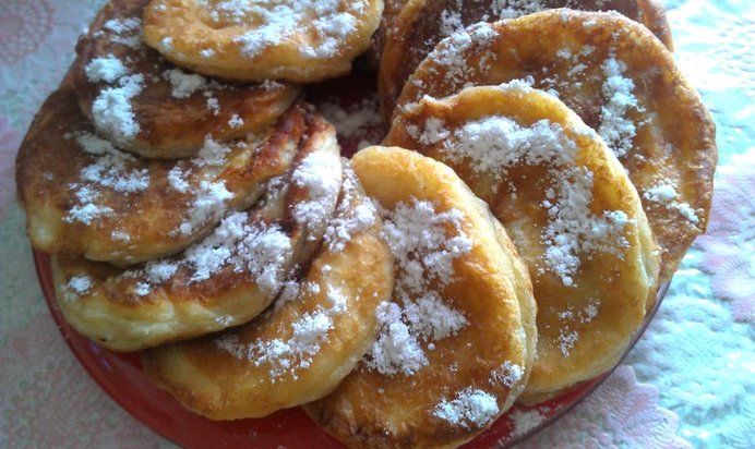 Оладьи с творогом