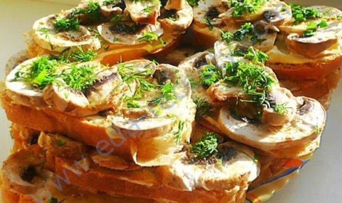 Бутерброды Грибная сказка