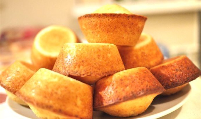 Творожный кекс