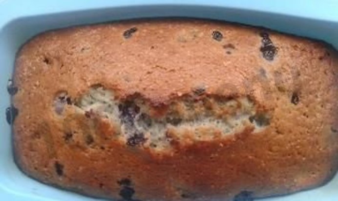 Кекс с ягодами на яичных белках