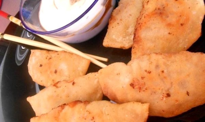 Пельмени во фритюре