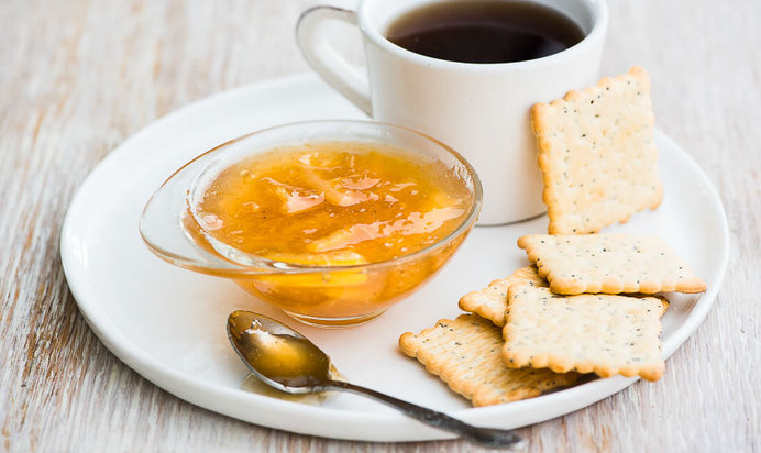 Виноградный джем с лимоном