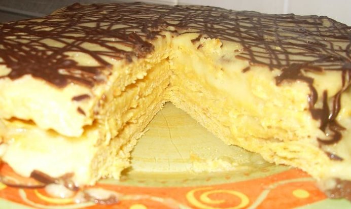 Морковно-апельсиновый торт