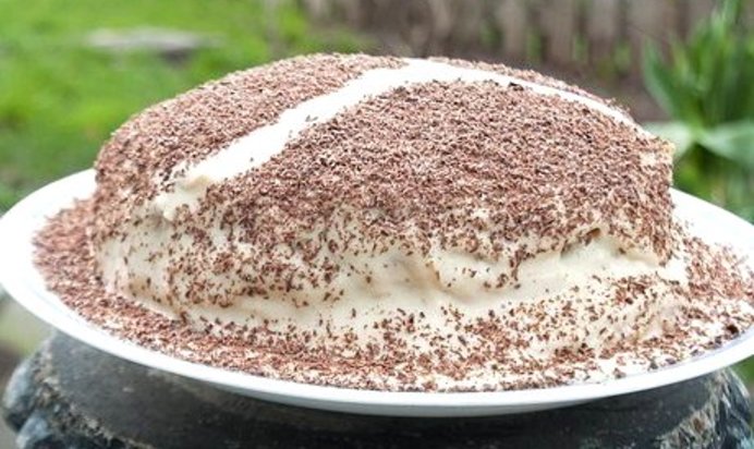 Блинный тирамису-торт