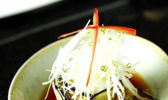 Баклажаны на гриле с гранатовым винегретом